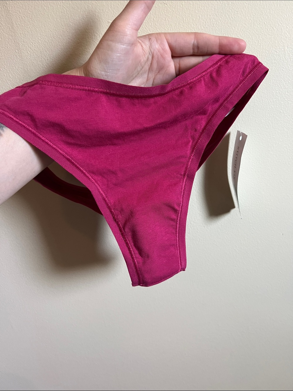 NWT - Berry Thong Bottoms